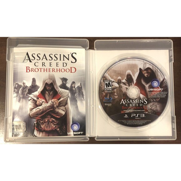 Assassin's Creed Brotherhood PS3 Ubisoft Ezio Auditore Action Adventure Game M - Picture 5 of 5